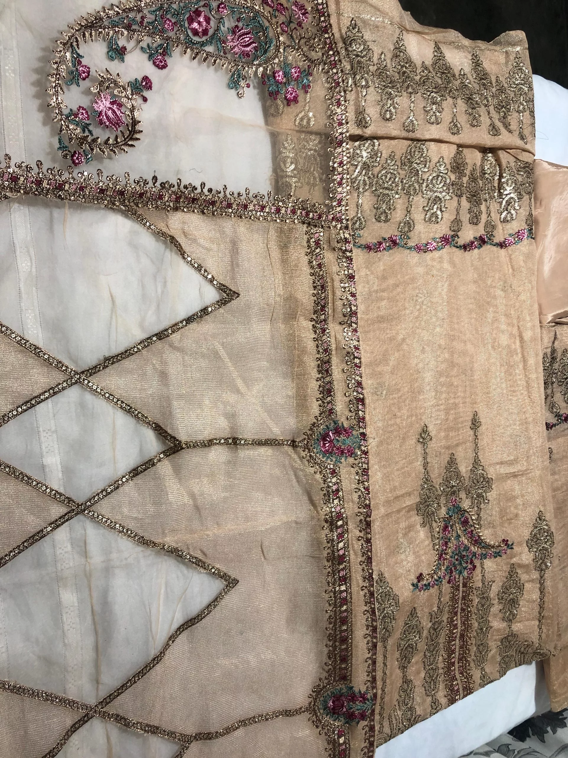 Pure Khaddi Unstitched Embroidered Suit (Light Green) - Image 12